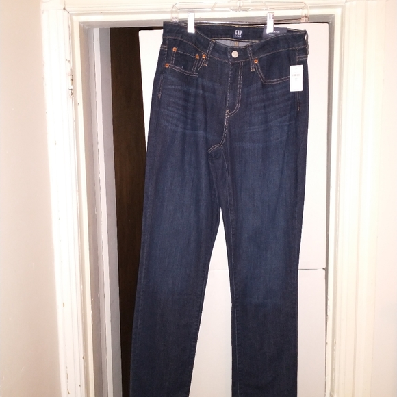 Gap Curvy Classic Straight Fit Denim Sz 8/29 Tall - Picture 1 of 7